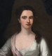 Huge 18th Century Portrait Of Lady Anne Bateman - Churchill Spencer Family