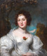 Large 19th Century Portrait Lady Sophia Wood (1795-1835) Gilbert Stuart Newton