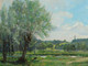 Huge 19th Century French Impressionist Summer Landscape Georges PAUL-MANCEAU 