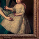 Huge 17th Century Portrait Of Catherine Plumer (1696-1761) Daughter & Rattle