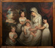 Huge 18th Century English Mrs Spencer Mother & Children Family Portrait BEECHEY