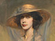 Early 20th century PORTRAIT OF MRS CATHERINE DARLEY by BOLESLAW VON SZANKOWSKI