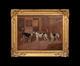 19th Century Dog Foxhounds Shiner Primrose & Princess EDWARD CORBET (1815-1899)