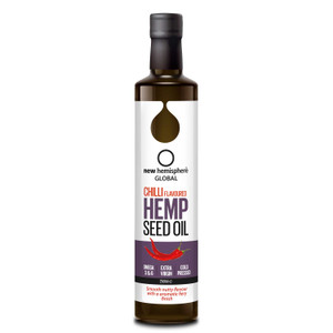 New Hemisphere Chilli Flavoured Hemp Seed Oil 250ml New Hemisphere Chilli Flavoured Hemp Seed Oil 250ml