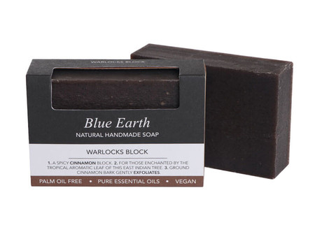 Blue Earth Hemp Soap - Warlock'S Block - Regular 85G