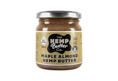 Maple Almond Hemp Butter 195g Jar