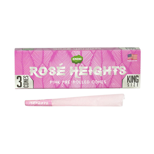 Endo Rose Heights Pink Pre-Rolled Cones | Kingsize