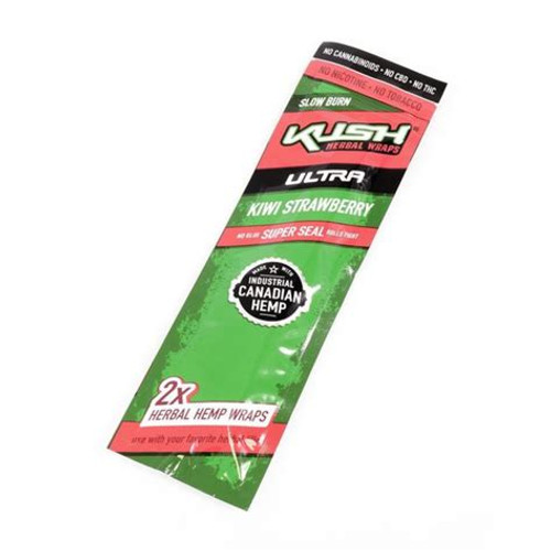 Kush Hemp Wrap - Kiwi-Strawberry (2-pk)