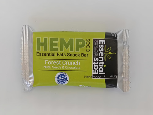 HEMP Essential Eats Forest Crunch - Nuts Seeds & Chocolate Snack Bar