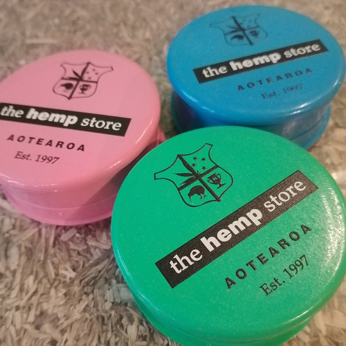 The Hemp Store Small Bio-Plastic Herb Grinder | 3pc