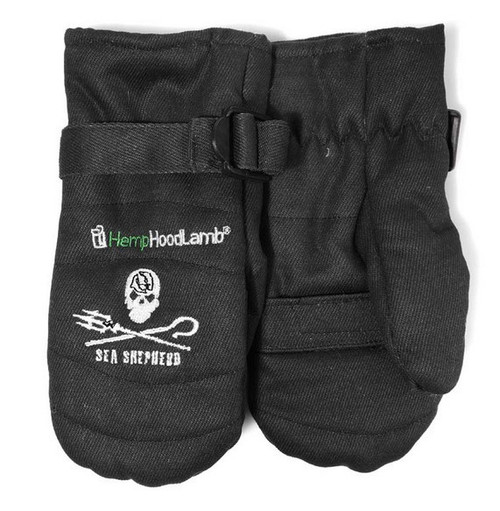 Gloves HempHoodlamb (Black Or Arctic Canno)