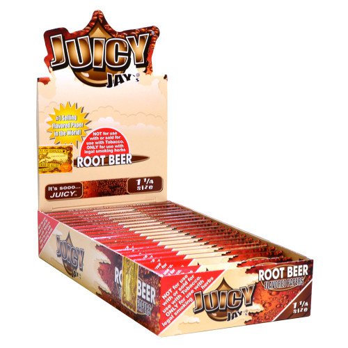 Juicy Jays Root Beer Flavoured Papers 1.25