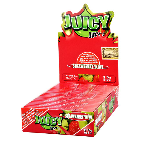 Juicy Jays Strawberry Kiwi Flavoured Papers 1.25