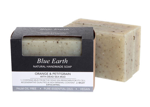 Blue Earth Hemp Soap - Orange & Pettigrain - Twin Pack (2 x 85\g)