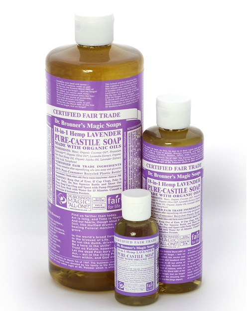 Dr Bronner's 18-In-1 Liquid Soap Lavender 940ml