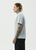 Classic Retro Hemp Tee - Shadow Grey Marle