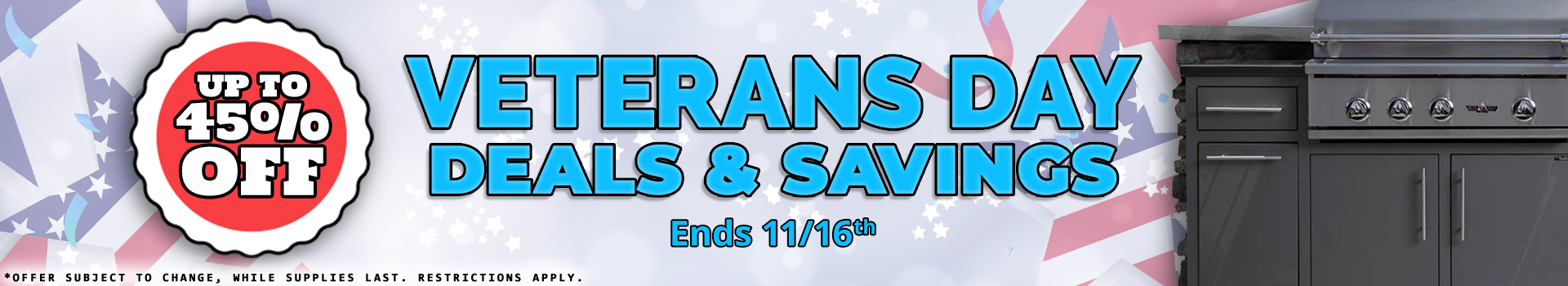 Veterans Day Sale