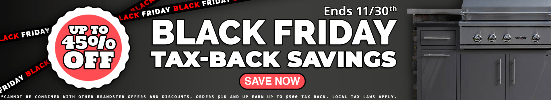 Black Friday Tax Back Sale