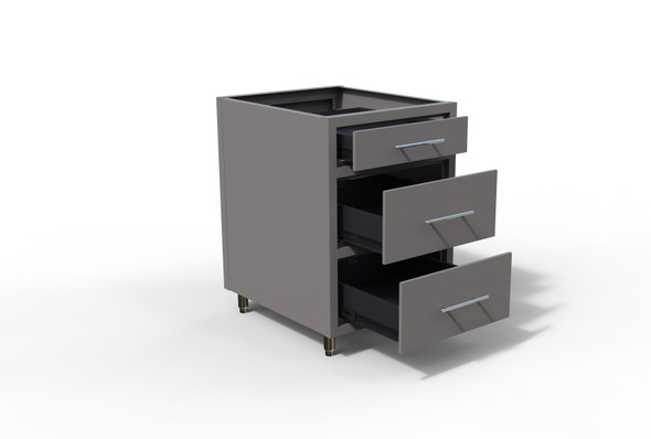 Challenger 3 Drawer Base Cabinetry - 3ODBC