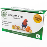 LARGE TrayMate Acrylic No-Mess Bird Feeder Accessory 