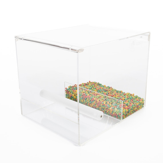 LARGE SeedMate Acrylic No-Mess Bird Feeder