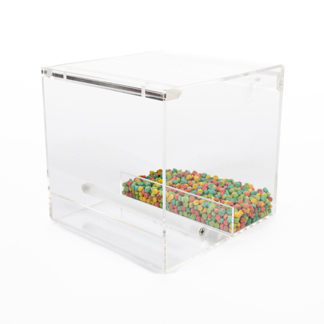 SMALL SeedMate Acrylic No-Mess Bird Feeder