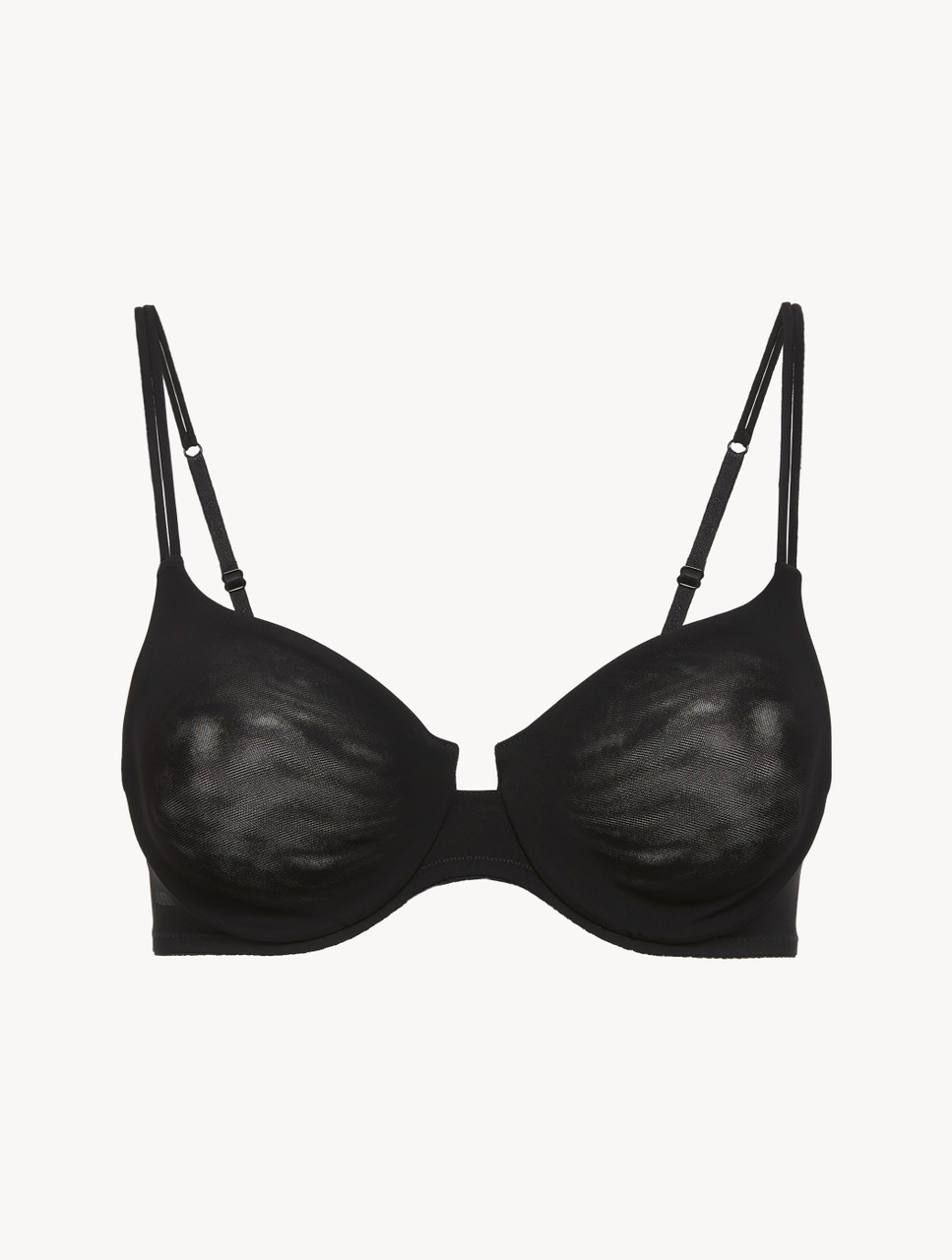 ブラジャー LA PERLA Women Underwear PLMCFI005123 0202 Black Black underwired bra in nylon - La Perla - US