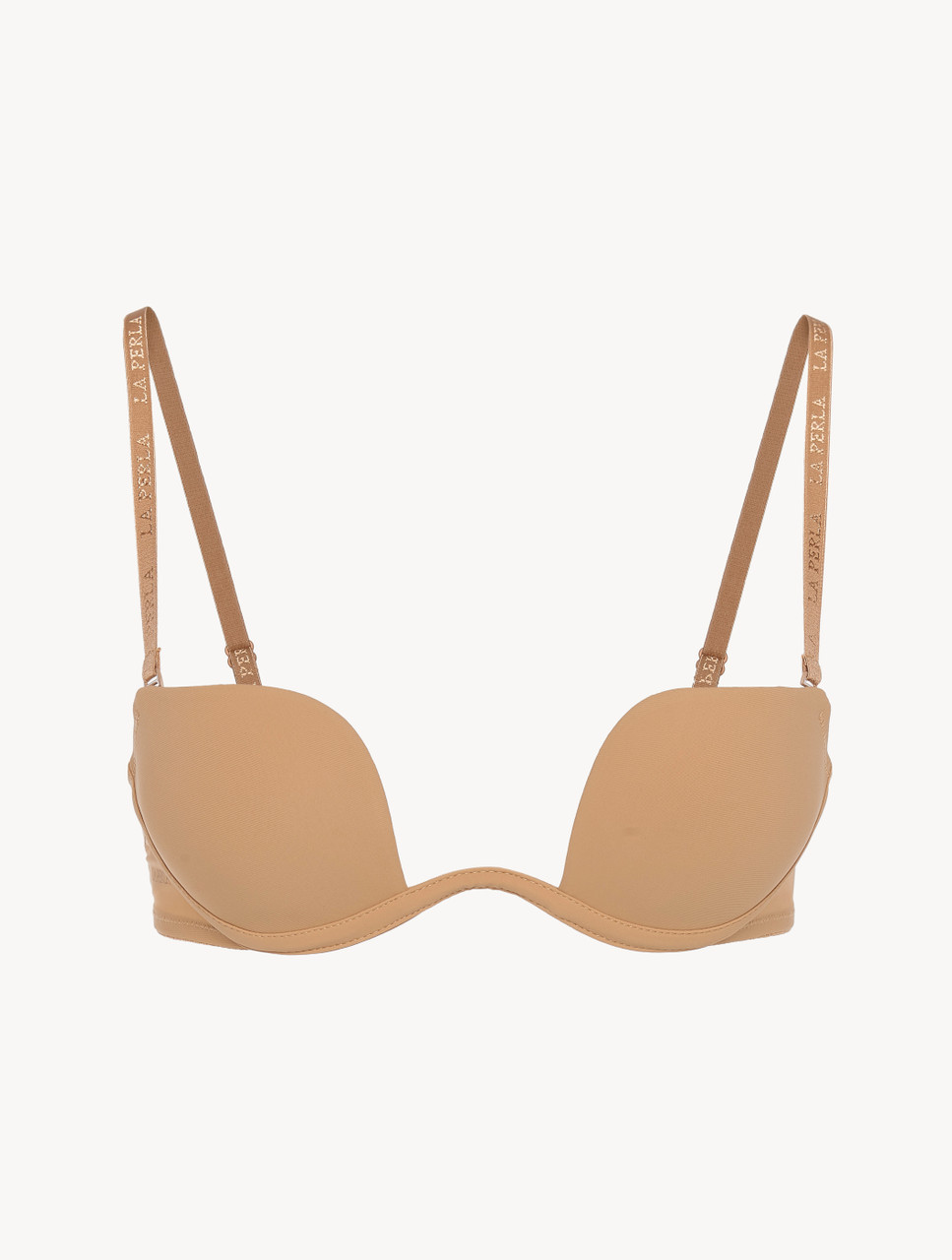 Buy CLOVIA Womens Padded Underwired Level 1 Push Up Multiway Bra with  Transparent Straps & Band in Beige