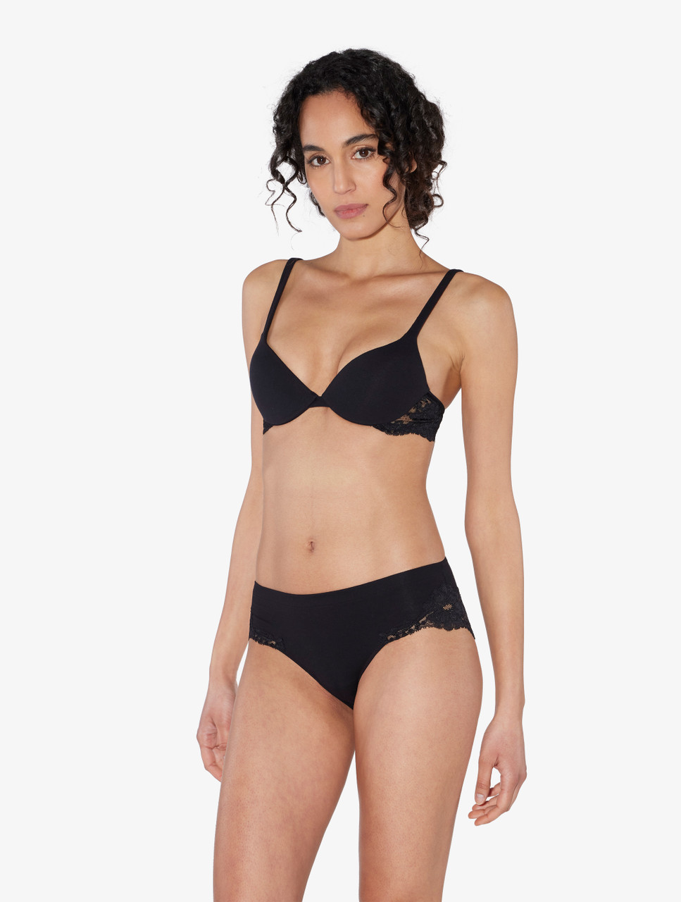 Plain Push-Up Black Women Cotton Bra at Rs 60/piece in Varanasi