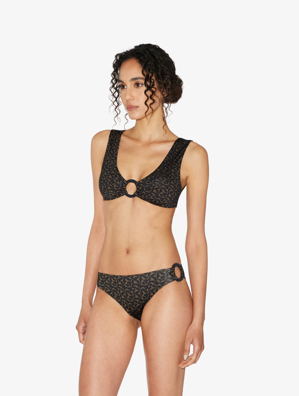 Bralette Swim Top Black