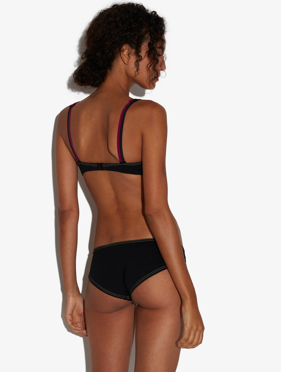 【関税込み】La Perla ブラック ノンワイヤー ビキニトップ Bralette Bikini Top in Black
