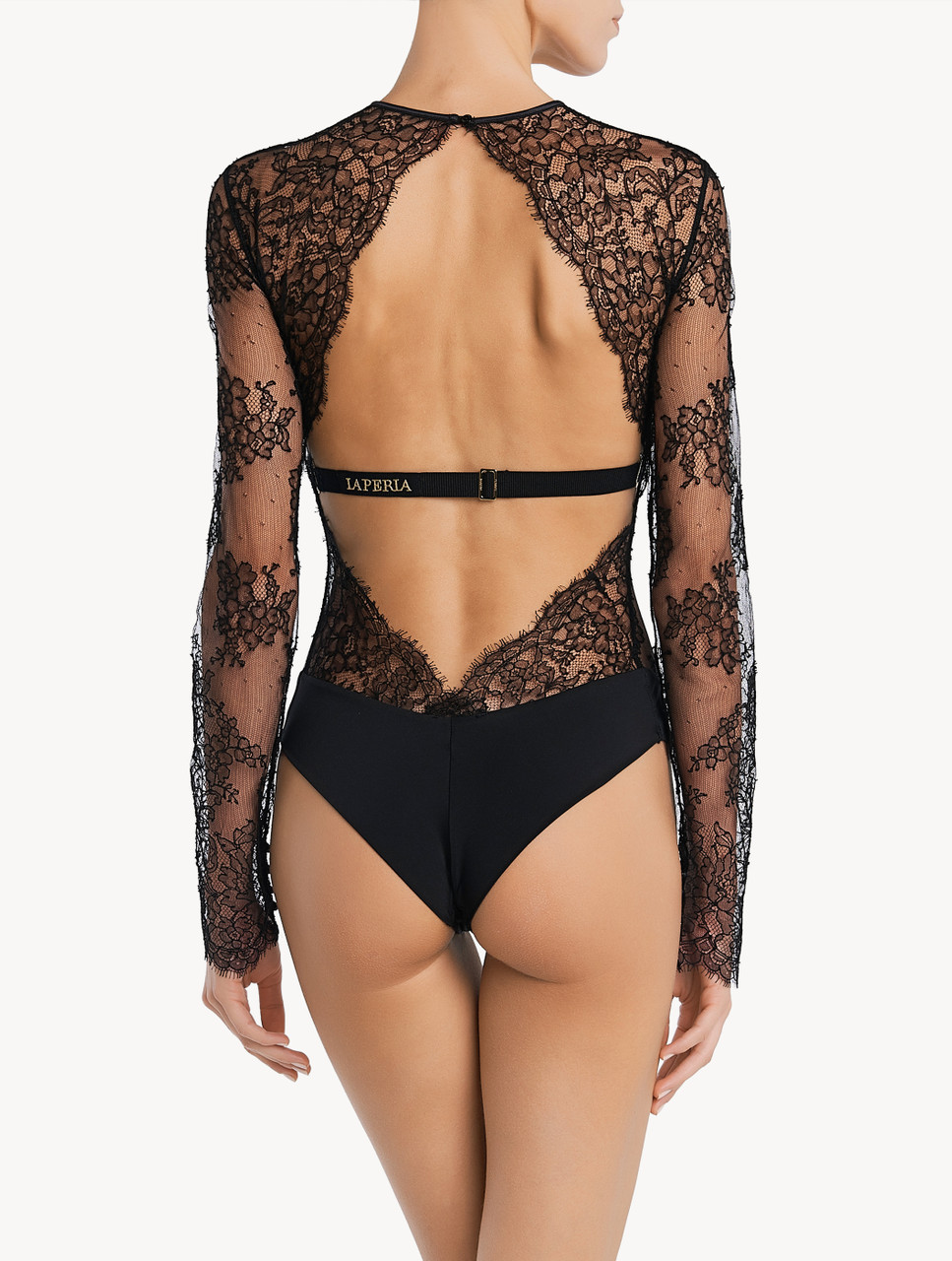 Womens Wanderlust Lace Bodysuit in Black size X-Large by Fashion