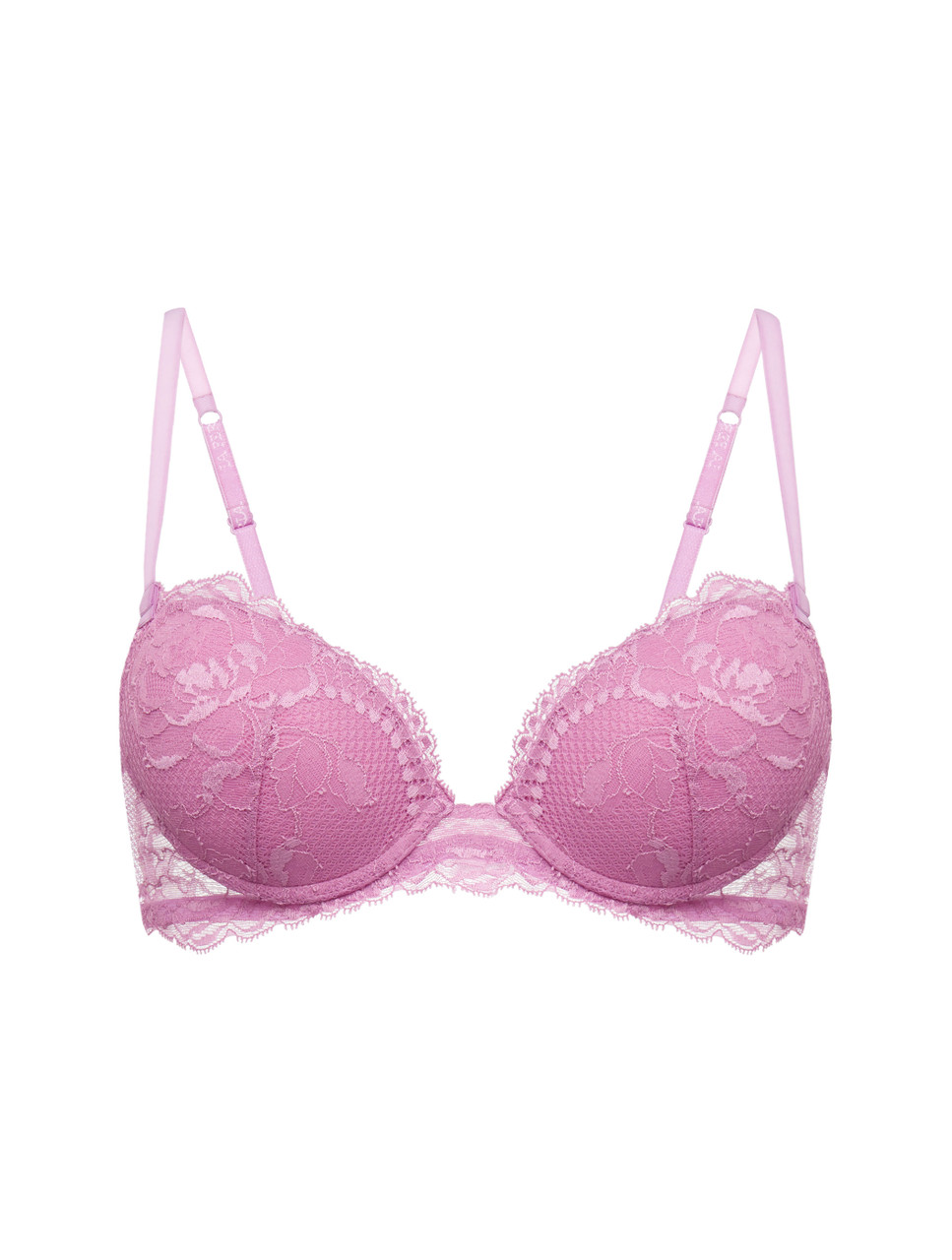 Luxury Lace Push-Up Bra in Lilac Rose| La Perla