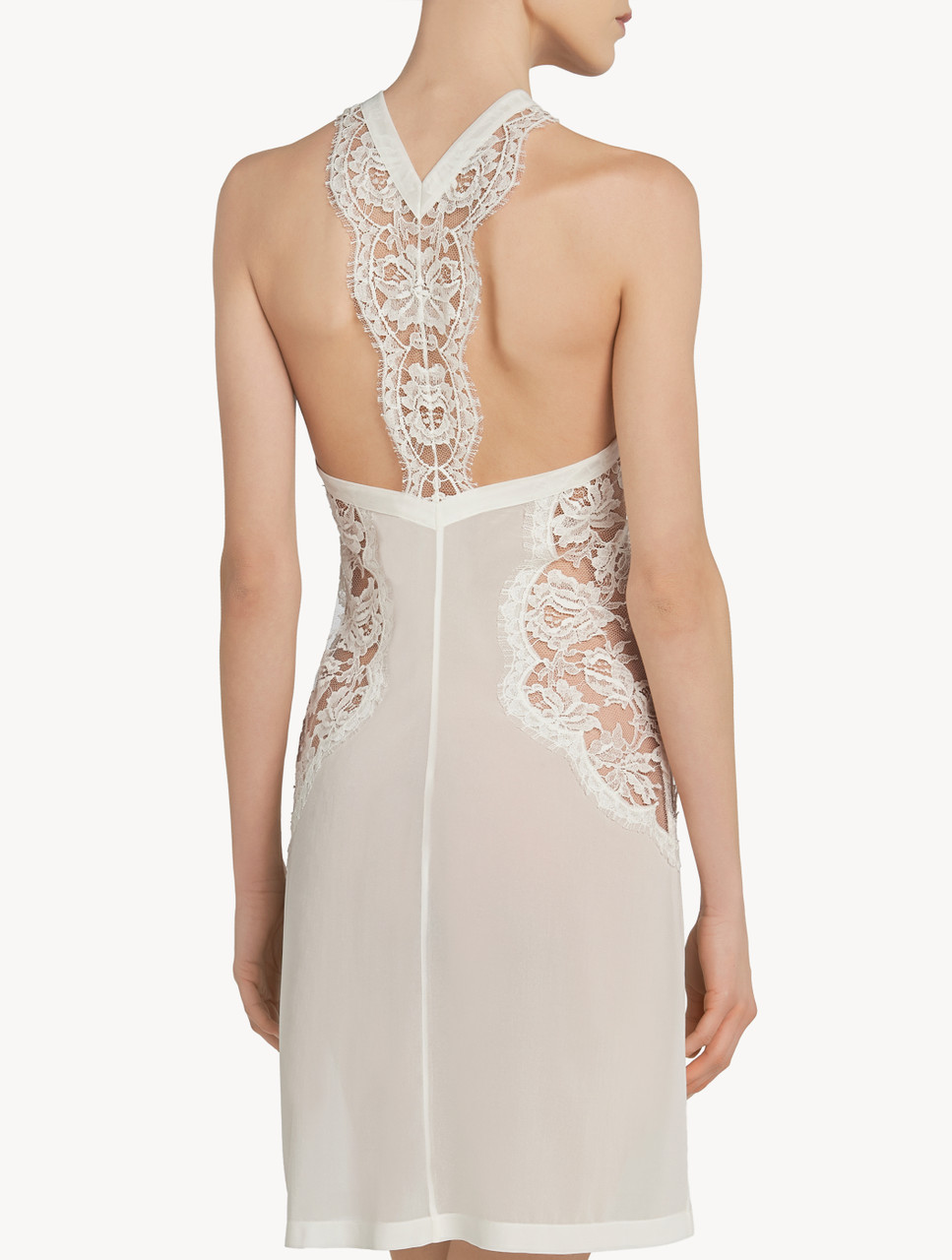 long white lace nightgown