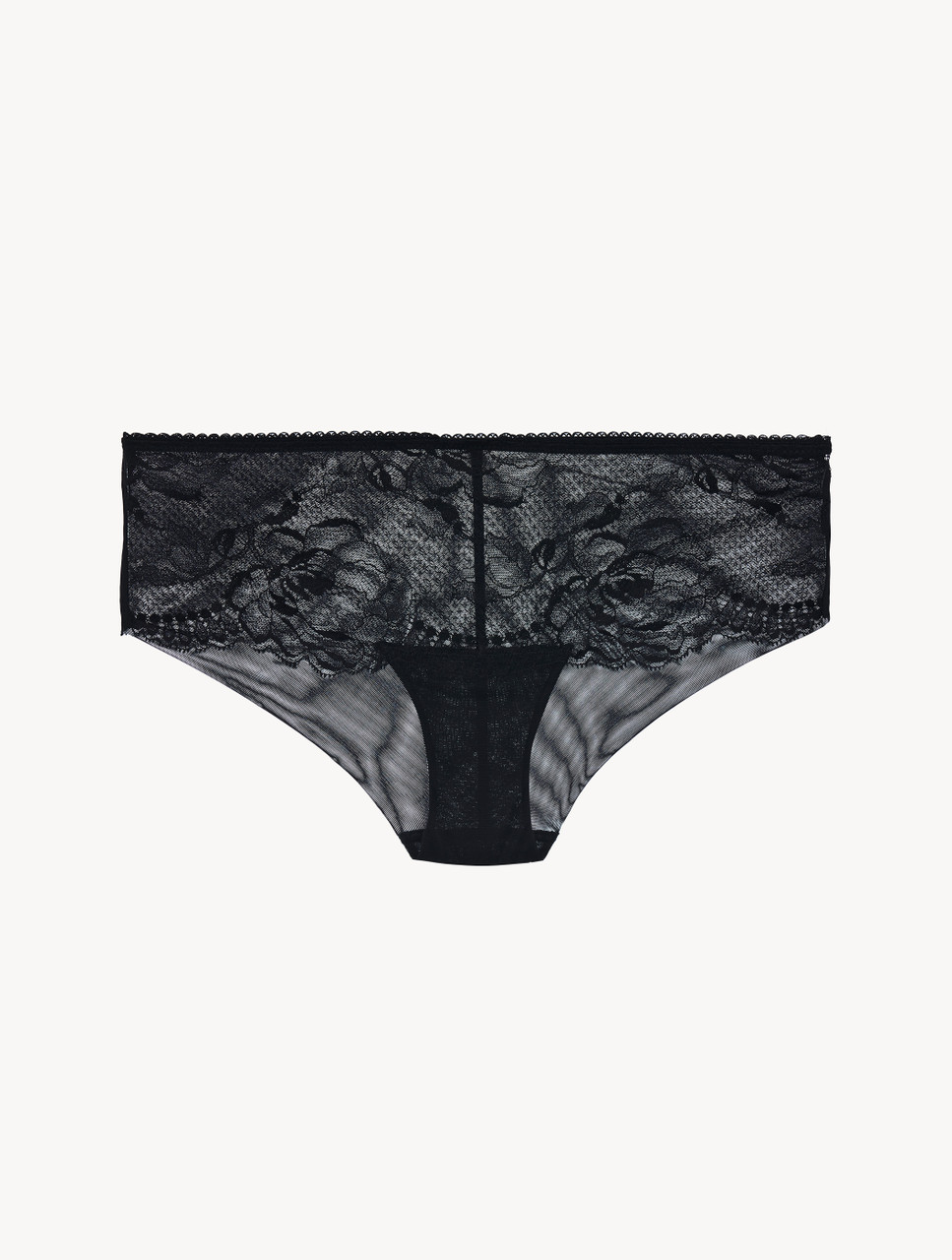 BY THE CASE THESE ARE ONLY $3.29 PER PIECE - Blank Black Boyshorts - T –  Dollar Panties