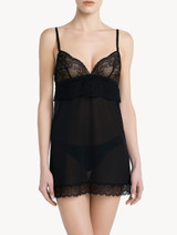 Black Leavers lace slip_1