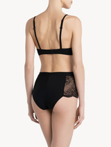 Black Leavers lace high-waisted brief_2
