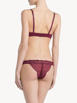 Cranberry Leavers lace push-up bra_2