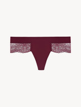 Cranberry Leavers lace hipster brief_0