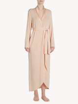 Robe in pink modal jersey_1