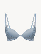 Push-Up Bra in light blue embroidered tulle_0