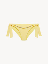 Ribbon Bikini Briefs in yellow_0