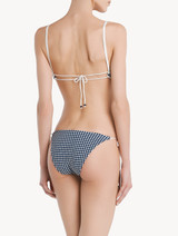 Ribbon Bikini Briefs in blue gingham seersucker_2