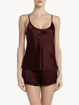 Bordeaux silk camisole_1