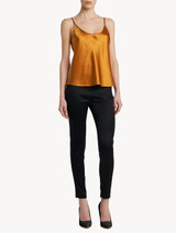 Topaz yellow silk camisole_3