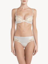 White silk satin thong with Frastaglio_1