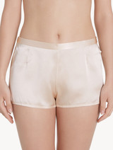 Blush pink silk pajama shorts_3