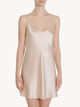 Slip Dress in blush pink silk_1