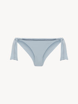 Ribbon Bikini Briefs in azure blue_0