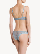 Push-up Bra in light-blue Lycra with Leavers lace_2